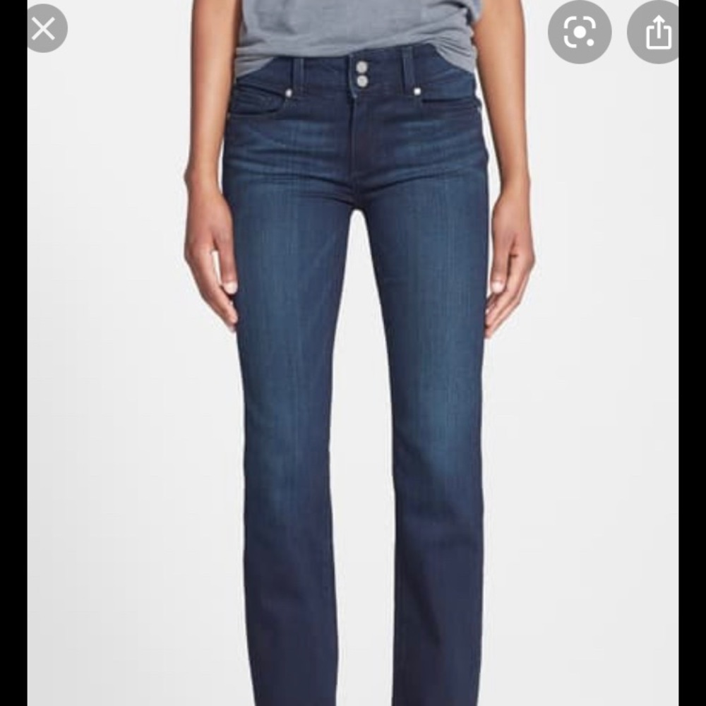 Paige- Hidden Hills High Rise Straight Jean